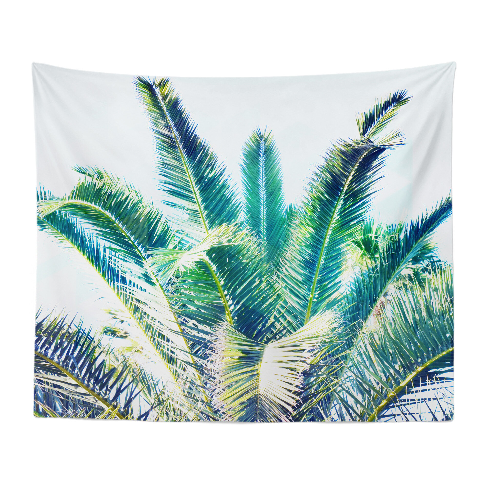 Palm leaf tapestry hot sale